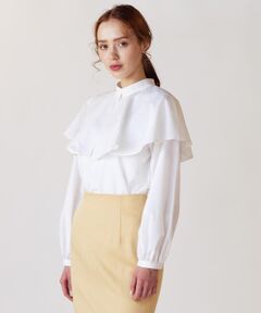 2WAYビックカラーブラウス