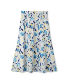 DE CLASSE LAUTREAMONT / デュクラス ロートレアモン ミニ・ひざ丈スカート | チューリッププリントスカート≪手洗い可能≫