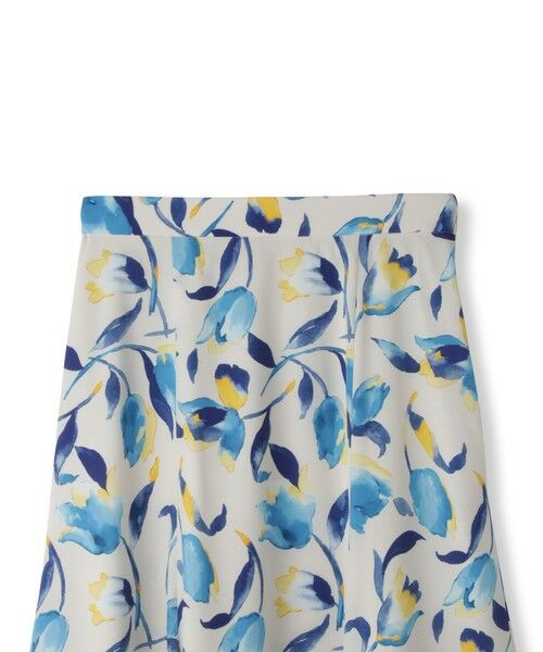 DE CLASSE LAUTREAMONT / デュクラス ロートレアモン ミニ・ひざ丈スカート | チューリッププリントスカート≪手洗い可能≫ | 詳細2