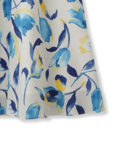 DE CLASSE LAUTREAMONT / デュクラス ロートレアモン ミニ・ひざ丈スカート | チューリッププリントスカート≪手洗い可能≫ | 詳細4