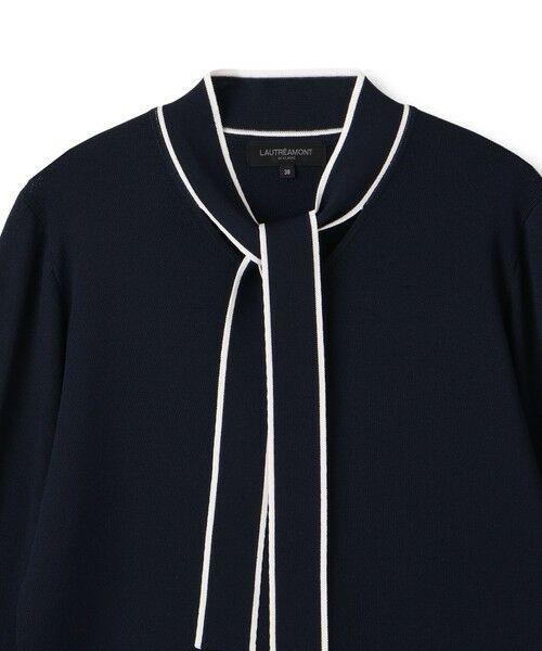 DE CLASSE LAUTREAMONT / デュクラス ロートレアモン ニット・セーター | 配色ボウタイニット | 詳細2