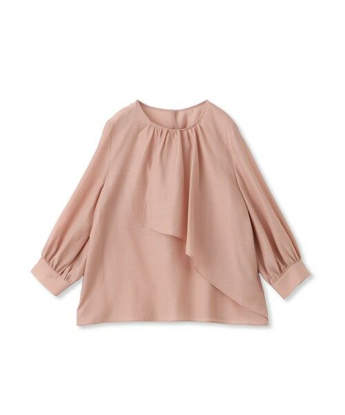DE CLASSE LAUTREAMONT/デュクラス ロートレアモン FROST CHIFFONブラウス≪手洗い可能≫ ピンク 9号 DE CLASSE LAUTREAMONT/デュクラス ロートレアモン FROST CHIFFONブラウス≪手洗い可能≫ ピンク 9号