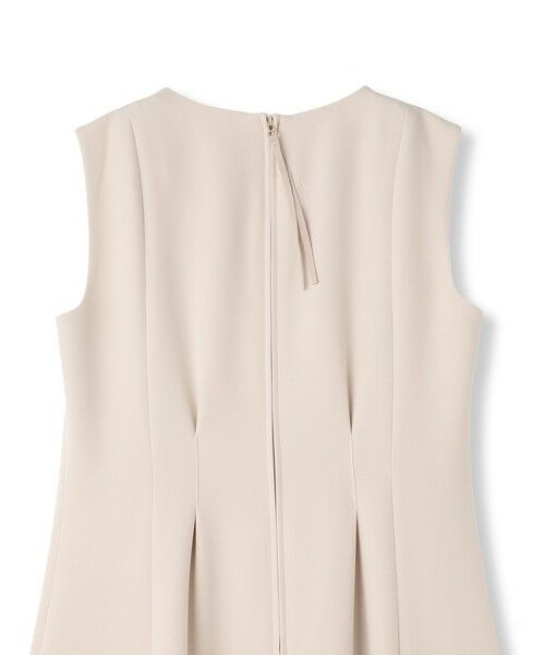 DE CLASSE LAUTREAMONT / デュクラス ロートレアモン ロング・マキシ丈ワンピース | ダブルクロスノースリーブワンピース≪手洗い可能≫ | 詳細3