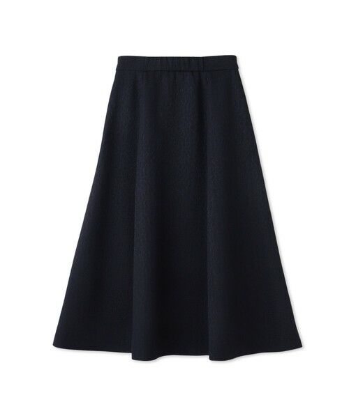 DE CLASSE LAUTREAMONT / デュクラス ロートレアモン ミニ・ひざ丈スカート | ジャガードフレアスカート≪手洗い可能≫ | 詳細1