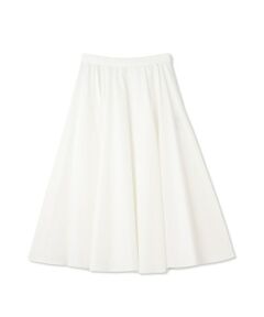 DE CLASSE LAUTREAMONT / デュクラス ロートレアモン ミニ・ひざ丈スカート | ストレッチタフタ フレアスカート≪洗濯機で洗える≫