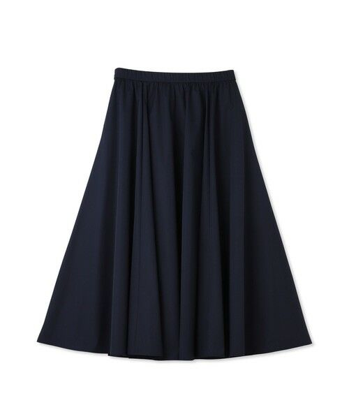 DE CLASSE LAUTREAMONT / デュクラス ロートレアモン ミニ・ひざ丈スカート | ストレッチタフタ フレアスカート≪洗濯機で洗える≫ | 詳細1