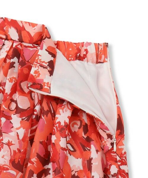DE CLASSE LAUTREAMONT / デュクラス ロートレアモン ミニ・ひざ丈スカート | フローラルプリントスカート≪洗濯機で洗える≫ | 詳細3