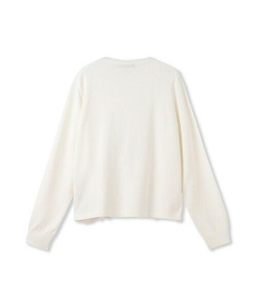 DE CLASSE LAUTREAMONT / デュクラス ロートレアモン カーディガン・ボレロ | ボタニカルレース×ニットカーディガン | 詳細1