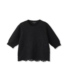 DE CLASSE LAUTREAMONT / デュクラス ロートレアモン ニット・セーター | ボタニカルレース×ニットプルオーバー