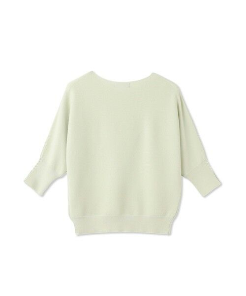 DE CLASSE LAUTREAMONT / デュクラス ロートレアモン ニット・セーター | 袖パール付き 5分袖ニット | 詳細1