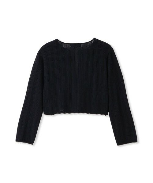 DE CLASSE LAUTREAMONT / デュクラス ロートレアモン ニット・セーター | 柄編みニットボレロ | 詳細2