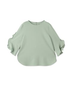 DE CLASSE LAUTREAMONT / デュクラス ロートレアモン シャツ・ブラウス | ラッフルスリーブ アムンゼンブラウス≪洗濯機で洗える≫