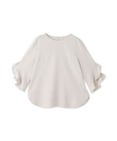 DE CLASSE LAUTREAMONT / デュクラス ロートレアモン シャツ・ブラウス | ラッフルスリーブ アムンゼンブラウス≪洗濯機で洗える≫