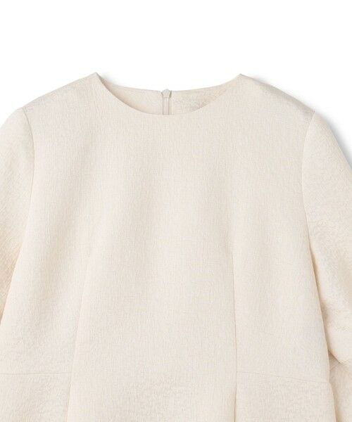 DE CLASSE LAUTREAMONT / デュクラス ロートレアモン シャツ・ブラウス | フォルムスリーブ ジャガードブラウス≪手洗い可能≫ | 詳細2