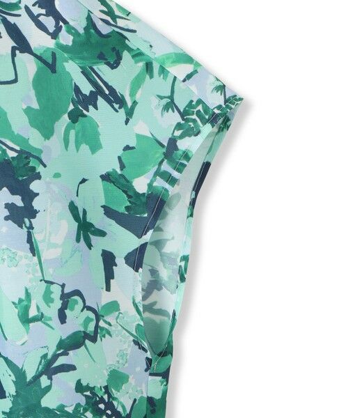 DE CLASSE LAUTREAMONT / デュクラス ロートレアモン シャツ・ブラウス | フローラルスタンドカラーブラウス≪洗濯機で洗える≫ | 詳細2