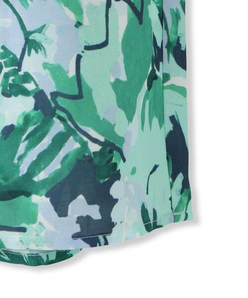 DE CLASSE LAUTREAMONT / デュクラス ロートレアモン シャツ・ブラウス | フローラルスタンドカラーブラウス≪洗濯機で洗える≫ | 詳細3