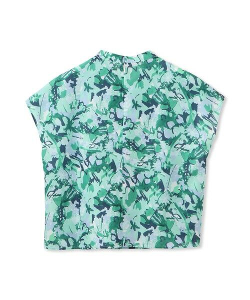 DE CLASSE LAUTREAMONT / デュクラス ロートレアモン シャツ・ブラウス | フローラルスタンドカラーブラウス≪洗濯機で洗える≫ | 詳細4