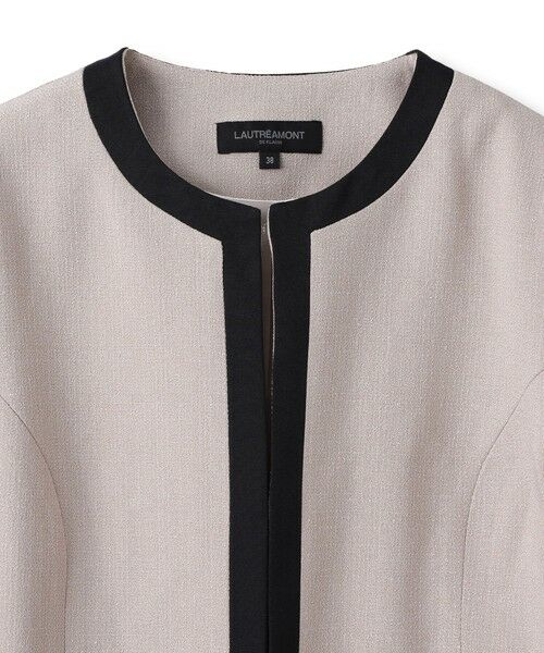 DE CLASSE LAUTREAMONT / デュクラス ロートレアモン テーラードジャケット | ノーカラージャケット | 詳細2