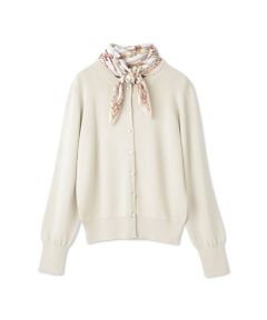 DE CLASSE LAUTREAMONT / デュクラス ロートレアモン カーディガン・ボレロ | スカーフ付きカーディガン≪手洗い可能≫