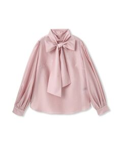 DE CLASSE LAUTREAMONT / デュクラス ロートレアモン シャツ・ブラウス | ボウタイスタンドカラーブラウス≪手洗い可能≫