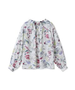 DE CLASSE LAUTREAMONT / デュクラス ロートレアモン シャツ・ブラウス | ハンドドローフフラワープリントブラウス≪洗濯機で洗える≫