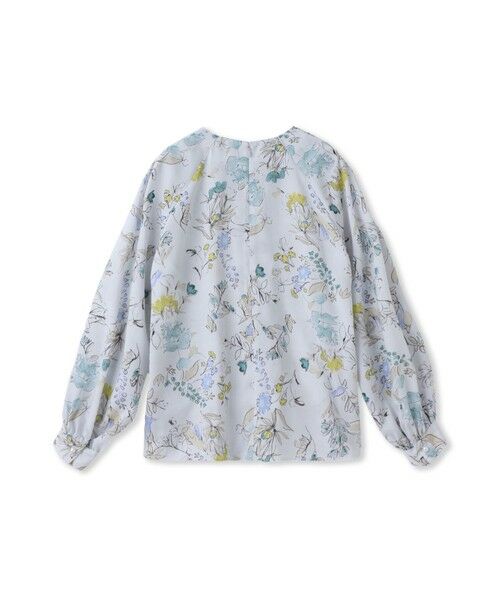 DE CLASSE LAUTREAMONT / デュクラス ロートレアモン シャツ・ブラウス | ハンドドローフフラワープリントブラウス≪洗濯機で洗える≫ | 詳細2