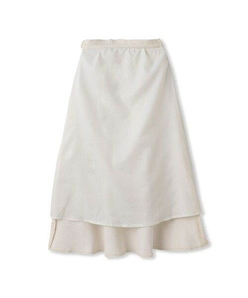 DE CLASSE LAUTREAMONT / デュクラス ロートレアモン ミニ・ひざ丈スカート | ツイードフレアースカート | 詳細1