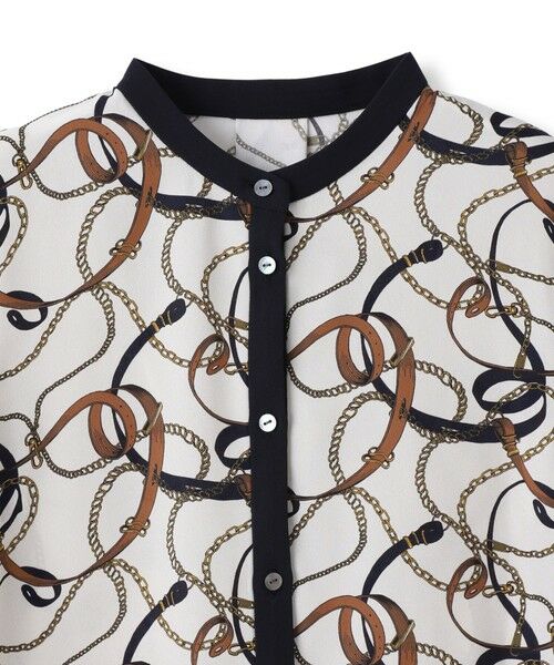 DE CLASSE LAUTREAMONT / デュクラス ロートレアモン シャツ・ブラウス | チェーンベルトプリントブラウス | 詳細2