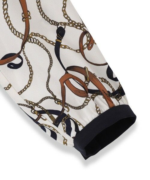 DE CLASSE LAUTREAMONT / デュクラス ロートレアモン シャツ・ブラウス | チェーンベルトプリントブラウス | 詳細3
