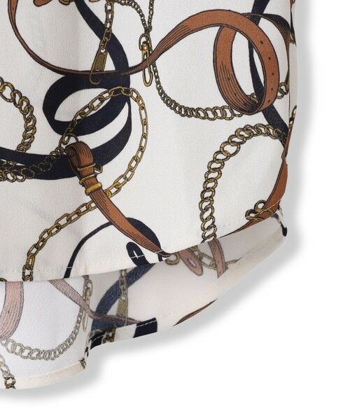 DE CLASSE LAUTREAMONT / デュクラス ロートレアモン シャツ・ブラウス | チェーンベルトプリントブラウス | 詳細4