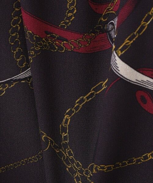 DE CLASSE LAUTREAMONT / デュクラス ロートレアモン シャツ・ブラウス | チェーンベルトプリントブラウス | 詳細6