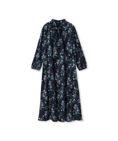 DE CLASSE LAUTREAMONT / デュクラス ロートレアモン ロング・マキシ丈ワンピース | ウィンターフラワープリントワンピース