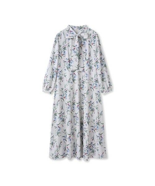 DE CLASSE LAUTREAMONT/デュクラス ロートレアモン ウィンターフラワープリントワンピース ベージュ系その他 11号