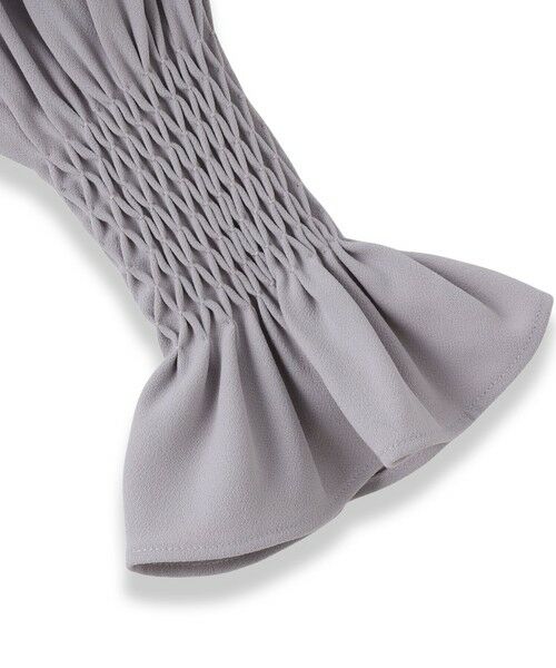 DE CLASSE LAUTREAMONT / デュクラス ロートレアモン ロング・マキシ丈ワンピース | スモッキングスリーブワンピース | 詳細3