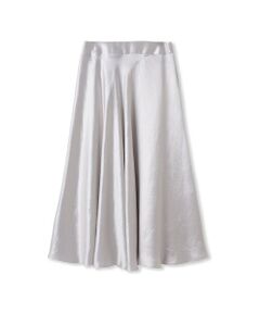 DE CLASSE LAUTREAMONT / デュクラス ロートレアモン ミニ・ひざ丈スカート | サテンフレアースカート