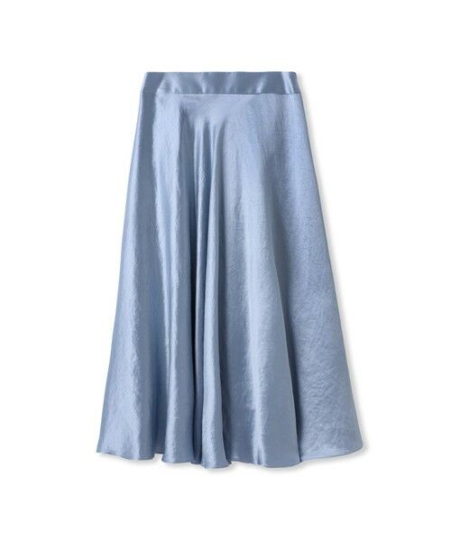 DE CLASSE LAUTREAMONT / デュクラス ロートレアモン ミニ・ひざ丈スカート | サテンフレアースカート | 詳細2