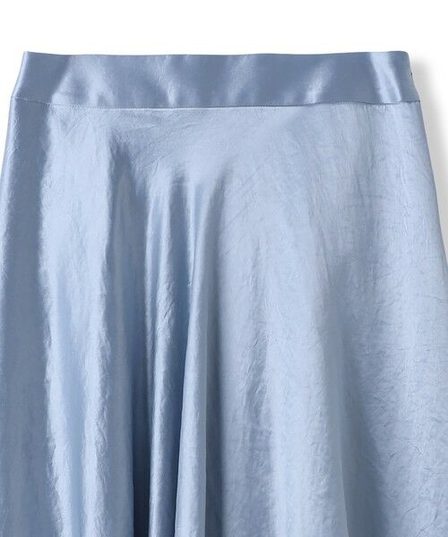 DE CLASSE LAUTREAMONT / デュクラス ロートレアモン ミニ・ひざ丈スカート | サテンフレアースカート | 詳細4