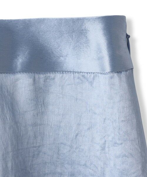 DE CLASSE LAUTREAMONT / デュクラス ロートレアモン ミニ・ひざ丈スカート | サテンフレアースカート | 詳細5