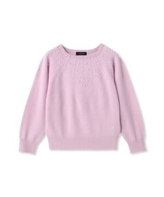 DE CLASSE LAUTREAMONT / デュクラス ロートレアモン ニット・セーター | パール刺繍ニットプルオーバー