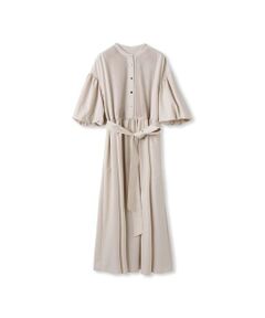 DE CLASSE LAUTREAMONT / デュクラス ロートレアモン ロング・マキシ丈ワンピース | プレーンストレッチピンタックワンピース