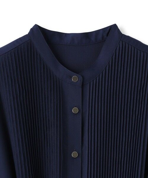 DE CLASSE LAUTREAMONT / デュクラス ロートレアモン ロング・マキシ丈ワンピース | プレーンストレッチピンタックワンピース | 詳細2