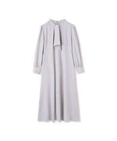 DE CLASSE LAUTREAMONT / デュクラス ロートレアモン ロング・マキシ丈ワンピース | バックサテンジョーゼットワンピース