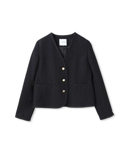 DE CLASSE LAUTREAMONT / デュクラス ロートレアモン テーラードジャケット | ブライトリングツィードジャケット（ネイビー）
