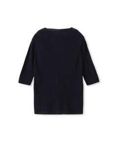 DE CLASSE LAUTREAMONT / デュクラス ロートレアモン ニット・セーター | シルクコンリブ5分袖プルオーバー