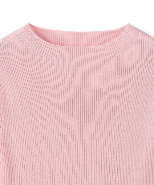 DE CLASSE LAUTREAMONT / デュクラス ロートレアモン ニット・セーター | シルクコンリブ5分袖プルオーバー | 詳細2