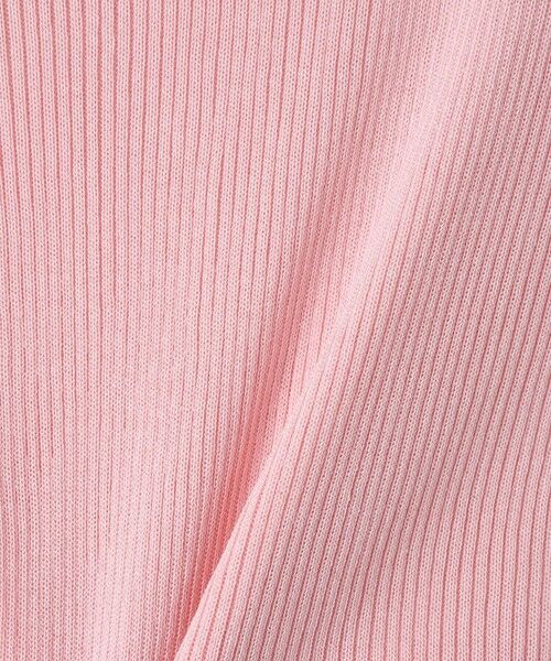 DE CLASSE LAUTREAMONT / デュクラス ロートレアモン ニット・セーター | シルクコンリブ5分袖プルオーバー | 詳細5