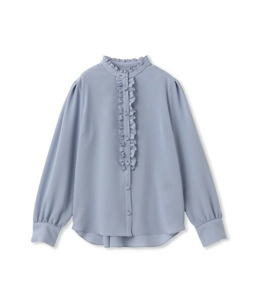 DE CLASSE LAUTREAMONT / デュクラス ロートレアモン シャツ・ブラウス | フィネスボイルブラウス（ブルー）