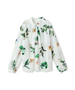 DE CLASSE LAUTREAMONT / デュクラス ロートレアモン シャツ・ブラウス | フラワープリントブラウス