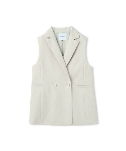 DE CLASSE LAUTREAMONT / デュクラス ロートレアモン ダウンジャケット・ベスト | ドライトロピカルジレ（ベージュ）