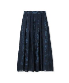 DE CLASSE LAUTREAMONT / デュクラス ロートレアモン ミニ・ひざ丈スカート | フラワーオパールプリントフレアースカート